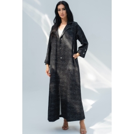 WOVEN WINTER JACKET ABAYA 